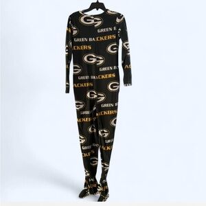 NFL Team Apparel Black and Gold Zip-Up